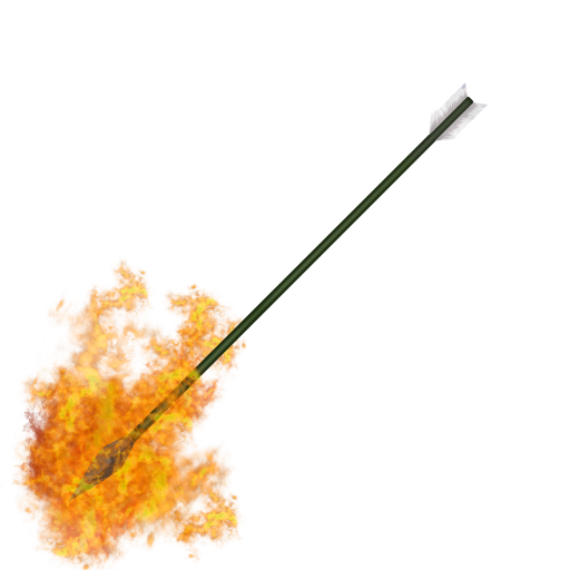 アイテム素材炎の矢001-01