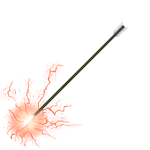 アイテム素材雷の矢002-03